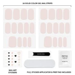 Love, Love, Love -Nail Shop DD GSWM05 LoveBlushPink Gut