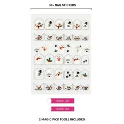 Snow Globe Sensation -Nail Shop MK16 SnowGlobeSensation Contents