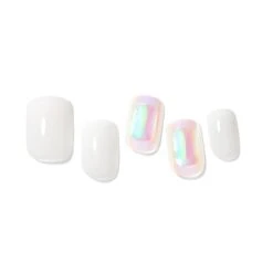 White Glass -Nail Shop PO371 WhiteGlass LooseNails