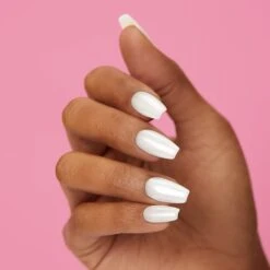 Vanilla Glaze - Coffin -Nail Shop PO541 VanillaGlaze Coffin Hand