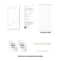 White French -Nail Shop ZMA070 WhiteFrench Contents c21541a8 e876 4883 a897 403bebcf480b